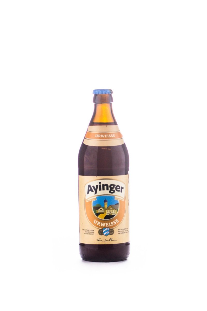 Пиво Айингер Урвайссе, полутемное, нефильтрованное, 0.5л